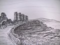 Inis Mór Ruin Sketch