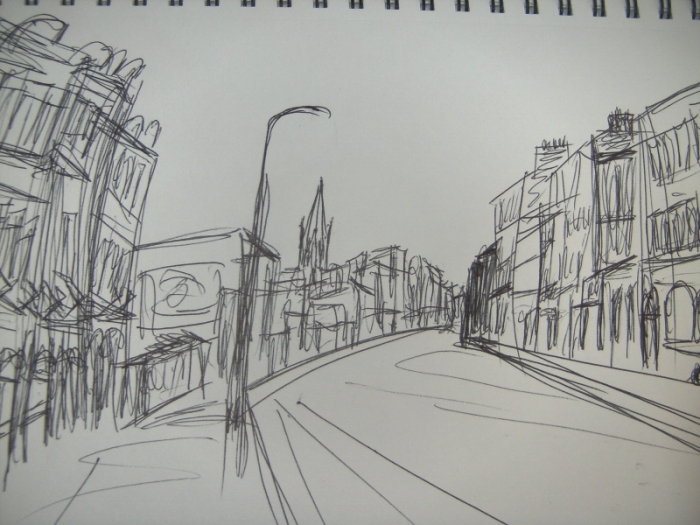 Thomas Street - draft sketch